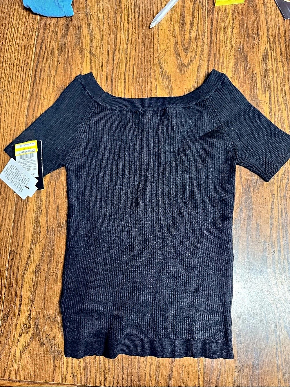 Girls' Off the Shoulder Short Sleeve